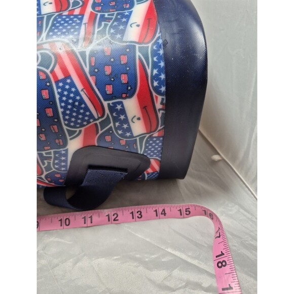 Vineyard Vines Blue Whale 10 Can Capacity Cooler Shoulder Bag pre Owned - Picture 7 of 9